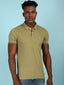 100% Cotton (Double Pique Knit) Olive Shirt