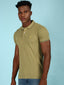 100% Cotton (Double Pique Knit) Olive Shirt
