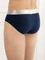 Flexisoft Blue Depths Cotton Lycra Solid Brief