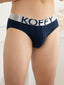 Flexisoft Blue Depths Cotton Lycra Solid Brief