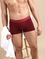 Cotton Lycra Maroon Mini Trunk