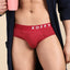 Brew-Soft Micro Modal Red Dahila Brief