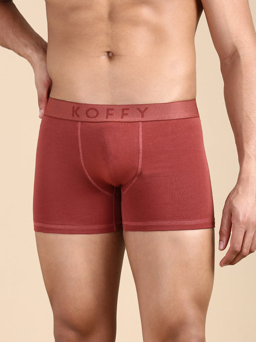 Cotton Lycra Rust Long Trunk