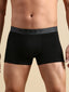 Cotton Lycra Black Long Trunk