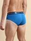 Cotton Modal Beaucoup Blue Colorblocked Brief