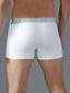 Cotton Lycra White Mini Trunk