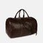 Duffel Bag with Shoe Compartment- Brown