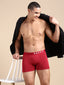 Brew-Soft Micro Modal Red Dahila Long Trunk