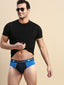 Cotton Modal Beaucoup Blue Colorblocked Brief