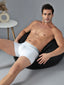 Cotton Lycra White Long Trunk