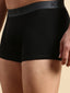 Cotton Lycra Black Long Trunk