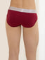 Flexisoft Red Dahila Solid Brief