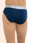 Flexisoft Estate Blue Solid Brief