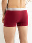 Cotton Lycra Red Dahila Long Trunk