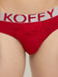 Flexisoft Flame Scarlet Solid Brief