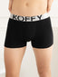 Cotton Lycra Black Long Trunk