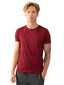 100% Pima Cotton Round Neck Maroon T-Shirt