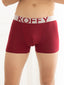 Cotton Lycra Red Dahila Long Trunk