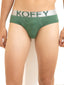 Flexisoft Foliage Green Solid Brief