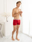 Cotton Lycra Flame Scarlet Long Trunk