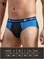 Cotton Modal Beaucoup Blue Colorblocked Brief