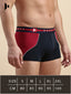 Cotton Modal Red Dahila Mini Trunk