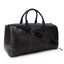 Duffel Bag with Shoe Compartment - Black