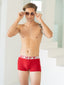 Cotton Lycra Flame Scarlet Mini Trunk