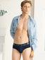 Tactel Microfiber Navy Solid Brief