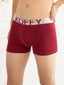 Cotton Lycra Red Dahila Long Trunk