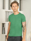 Bio Washed 100% Super Soft Cotton Round Neck Tee - Dark Green