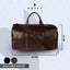 Duffel Bag with Shoe Compartment- Brown