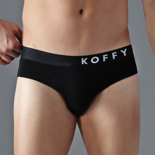 Brew-Soft Micro Modal Black Brief