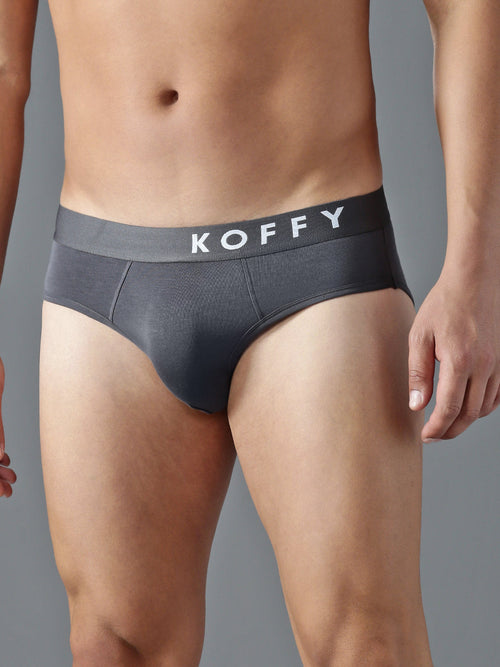 Brew-Soft Micro Modal Ebony Brief