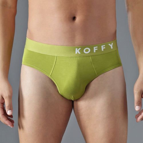 Brew-Soft Micro Modal Golden Lime Brief