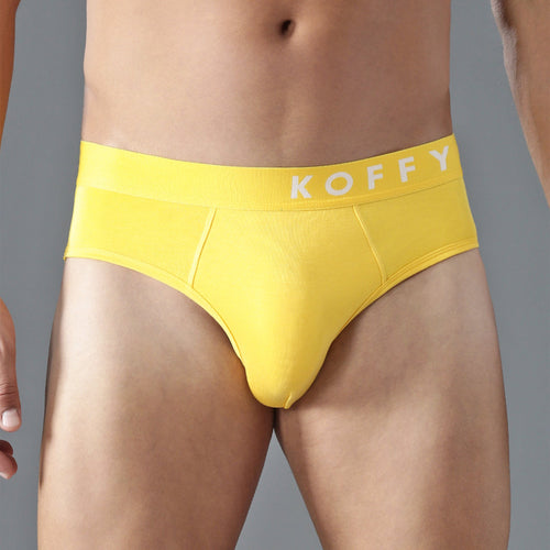 Brew-Soft Micro Modal Yellow Brief